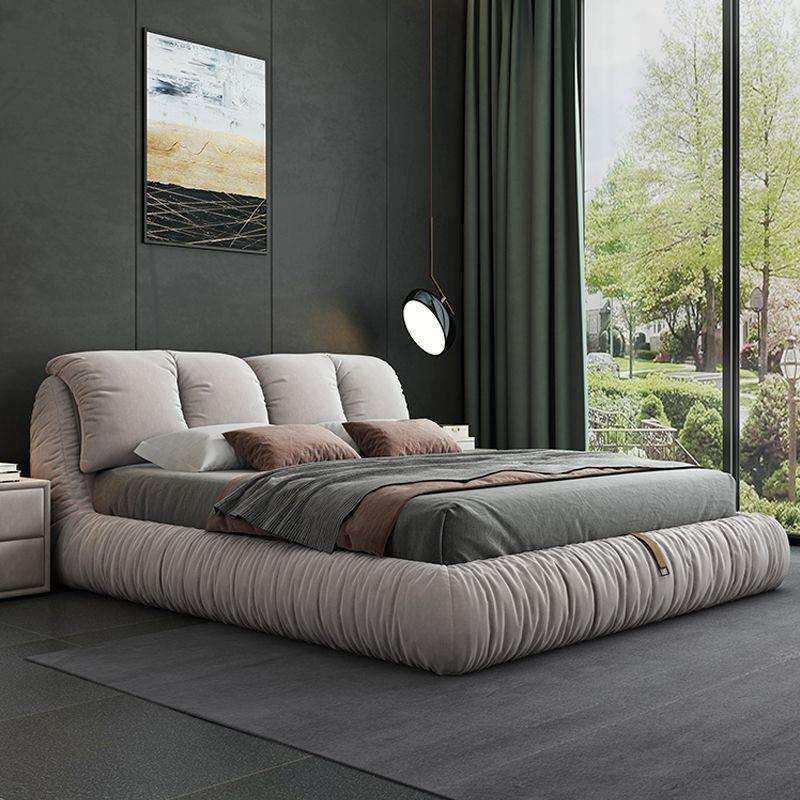 科技布床现代简约主卧大床婚床榻榻米北欧布艺床轻奢双人床意式,电子元器件市场,其它元器件,淘宝优惠券,粉丝福利购,淘宝优惠卷