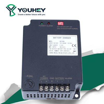 BC7033A发电机组电瓶铅酸蓄电池浮充Harsen智能充电器凯迅BC70