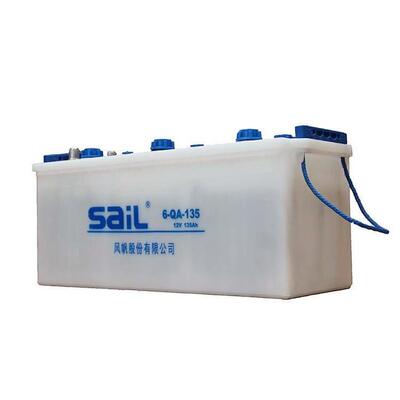 风帆蓄电池6-QW-13512V135AH免维护启动电瓶