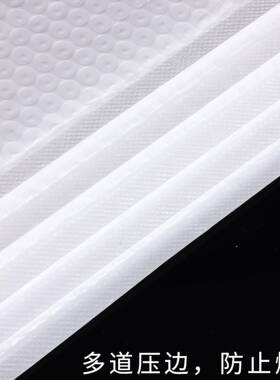 白色哑光膜气袋泡大号服装打包泡RUV沫递快袋加厚封防水泡泡信袋