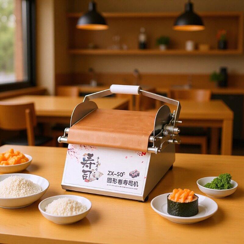 工厂跨境圆形卷寿司机自动寿司机紫菜包饭机寿司机器韩日料店