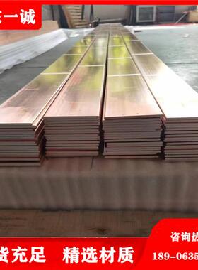 TLM节能型铜铝复合母排铜包铝排导体材料50*8镀锡铜包铝排