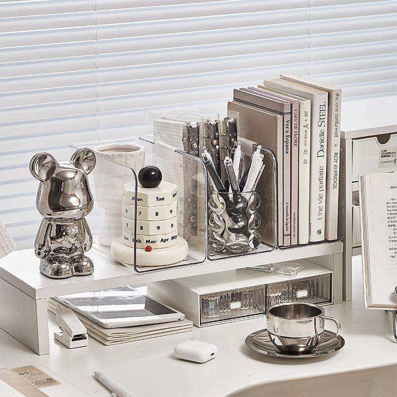 学生宿舍书本杂物置物架办公室桌上透明文件夹桌面书立整理架,农用物资,其他肥料,淘宝优惠券,粉丝福利购,淘宝优惠卷