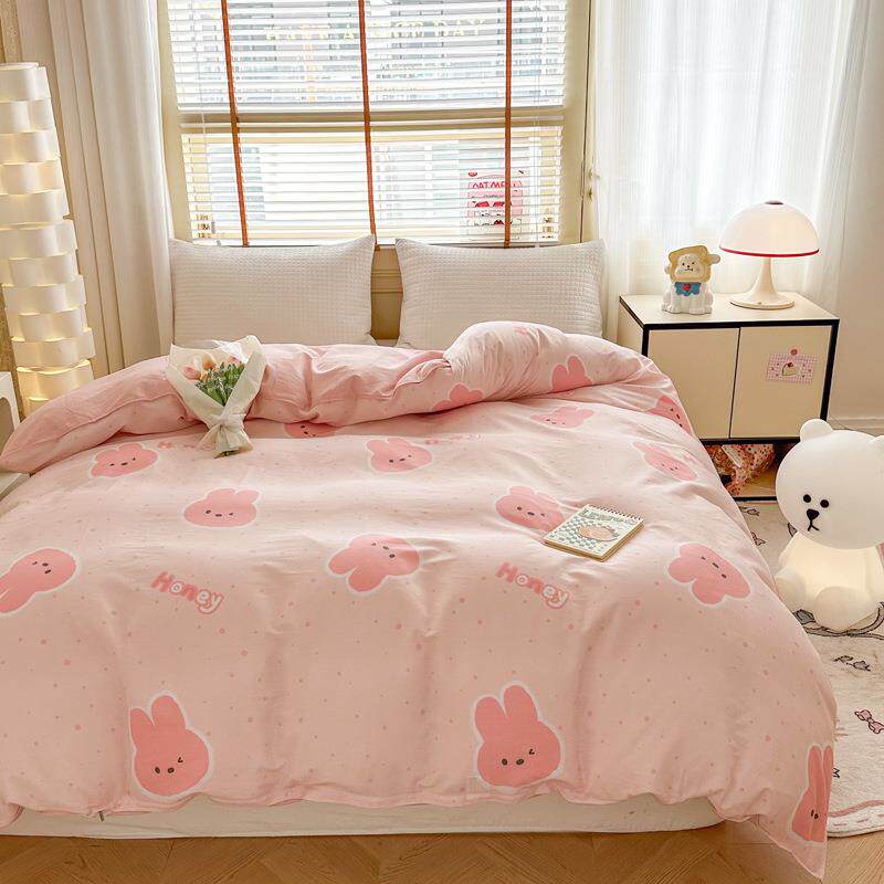 纯棉被套单件100全棉床单春夏薄款被罩单人150x200x230被子套被单