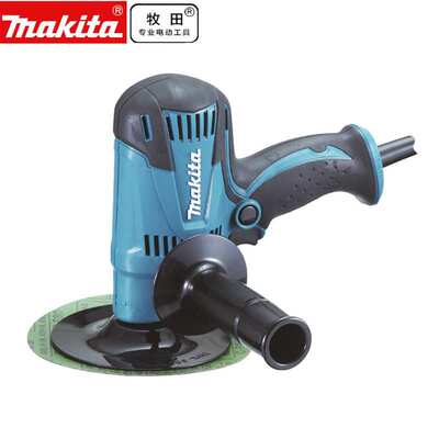 牧田牧田盘式砂光机150mm砂纸机440W抛光机打磨手持电动工具GV601