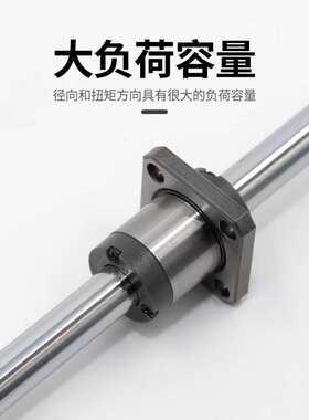 国产滚珠花键仿法兰KOF06 08 10 13 16 20 25 30