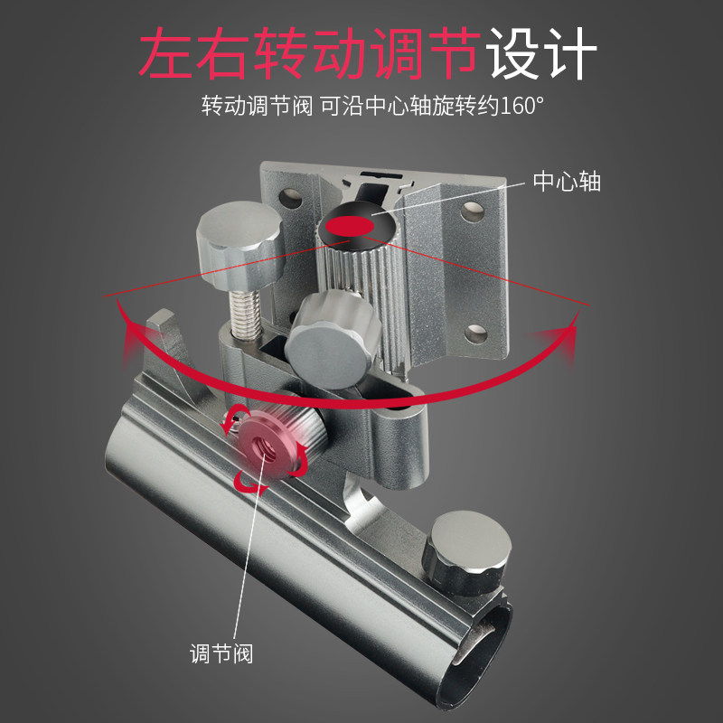 钓箱配件三件套通用插片式万向炮台架鱼护架拉饵盘架钓鱼用品包邮