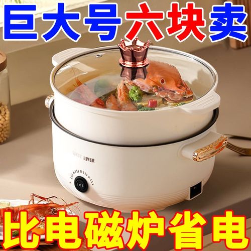 德国进口原款电火锅电炒锅多功能料理锅蒸煎炒不粘锅电煮锅电炸锅