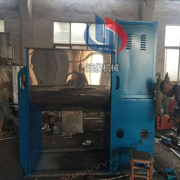 生产不锈钢奶粉混合机扩散圆筒卧式螺带混合机高品质高质量