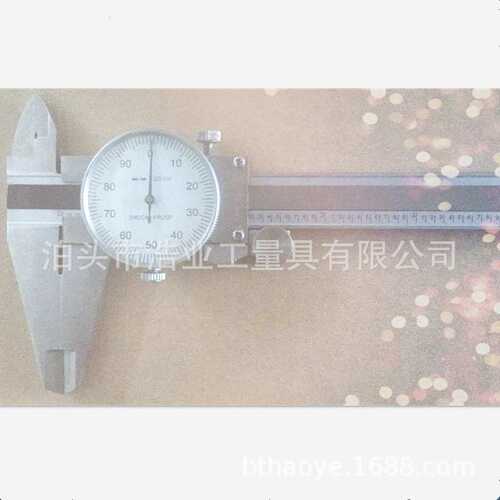 STAINLESS 6‘英制带表卡尺 0.001inch不锈钢6英寸带表游标卡尺