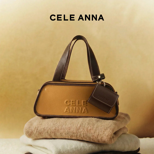 CELEANNA女包手提兜兜保龄球包