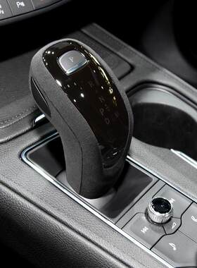 适用于凯迪拉克CT5XT5XT6翻毛皮档把壳CT6XT4GL8档把保护套内饰改