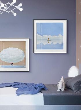 北欧风格儿童房装饰画男孩卧室床头挂画现代简约女孩房间温馨壁画