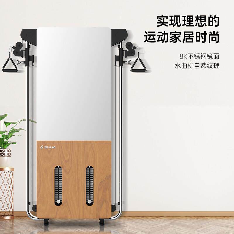 舒华综合训练器家用力量站壁挂式拉绳训练器多功能健身器SH-G699