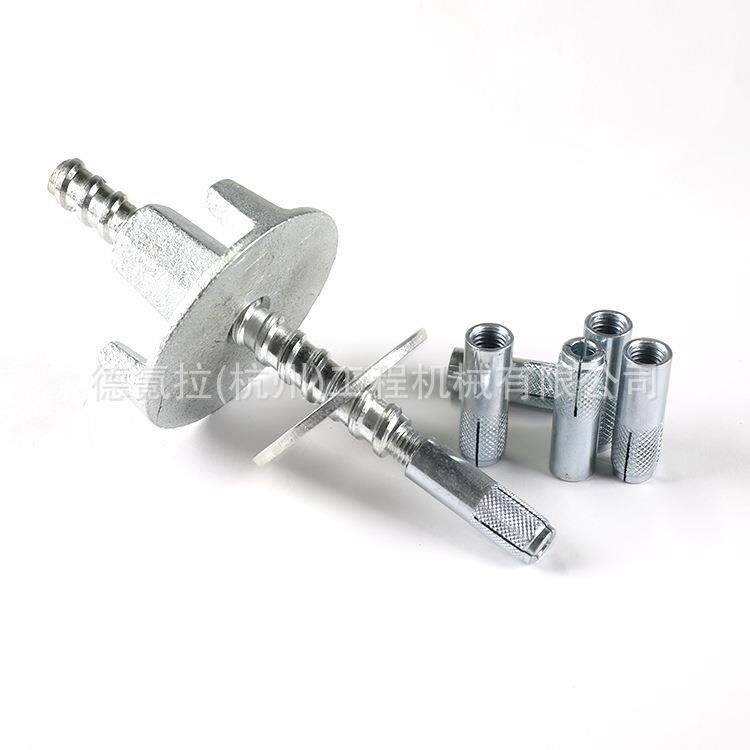 水钻打孔配件M12山型螺丝山型螺母膨胀螺管
