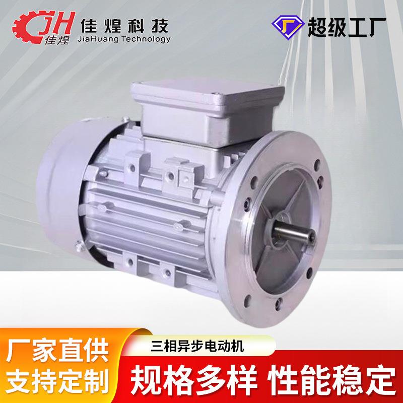 佳煌750W立卧式小型铝壳感应电机电机调速器三相异步电机交流电机