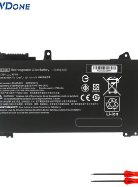 惠普战ZHAN 66 Pro A 15 14 G2/G3,13 G2 二三代RF03XL笔记本电池