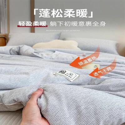 冬季大豆被子88865四被芯加厚保暖冬被春季被单人棉被被絮四秋通