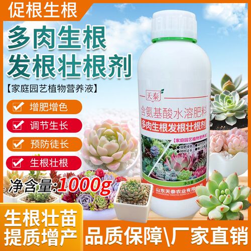 多肉快速爆根生根发根壮苗剂养花植物营养水溶性氨基酸营养液肥料