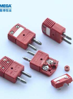 奥米佳奥米佳原装C型钨铼526用大插头双只铠装热电偶固定夹套装DX