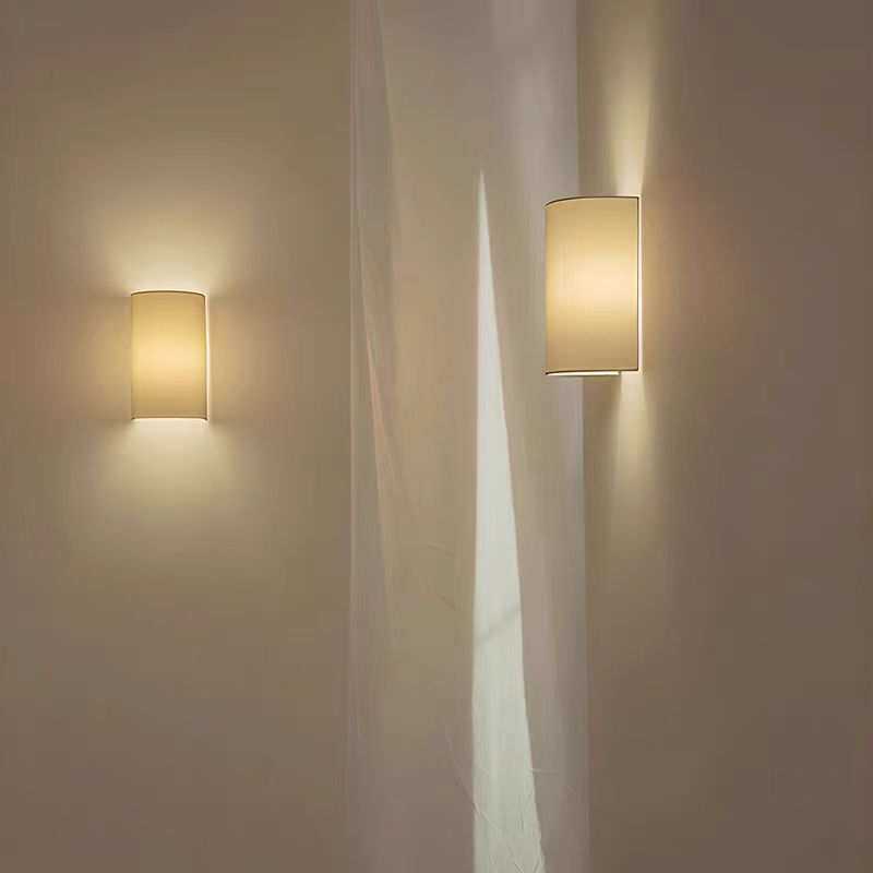 西班牙Singular设计师法式壁灯现代室内简约亚麻布卧室床头走廊