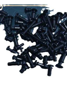 尼龙塑料膨胀铆钉 SR系列 黑色 子母铆钉