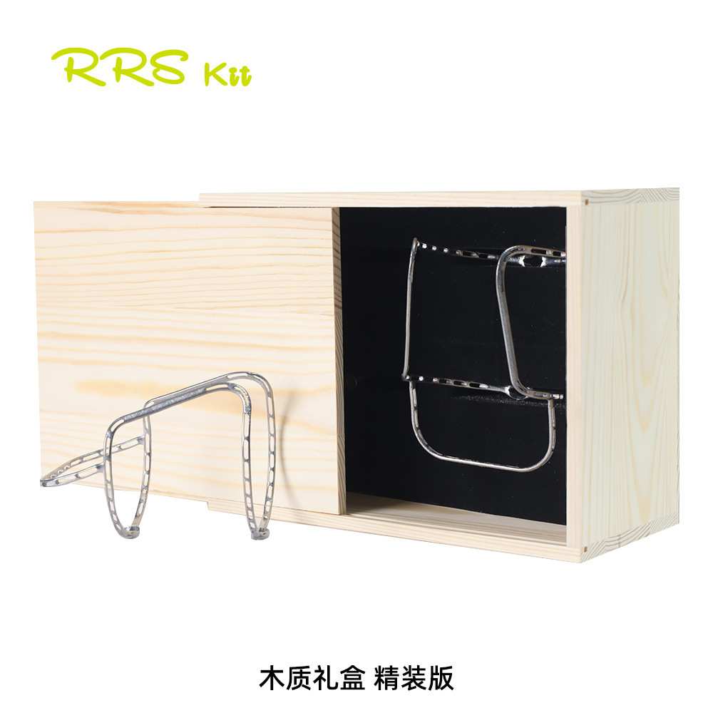 Rrskit 钛合金打印水壶架 钛合金工艺轻量公路车收藏自行车水壶架
