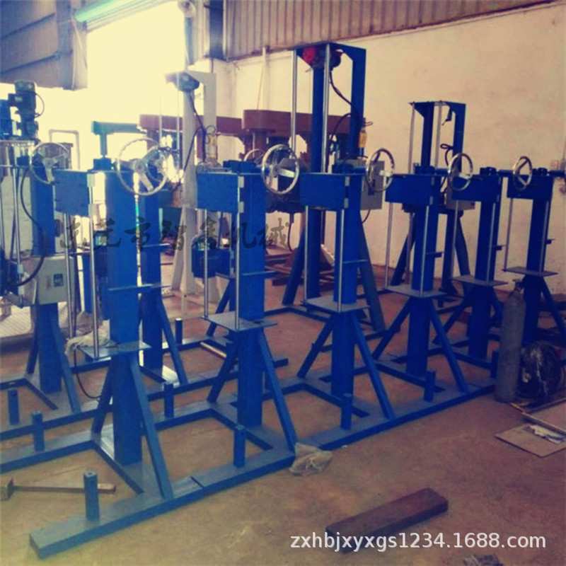 涂料手动链条升降分散机 高粘度液体化工搅拌机 油漆浆料混合设备