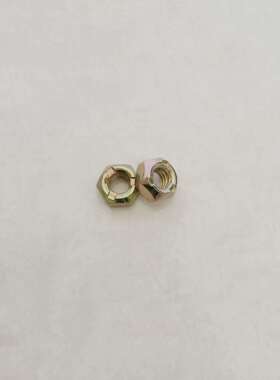 DIN980V美制全金属锁紧螺母 六角压点锁紧螺母M6