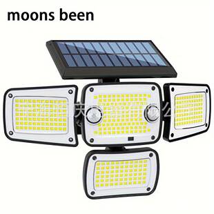 太阳能庭户外灯家人用照明体感应路WTW灯农村院子院围墙防水壁灯