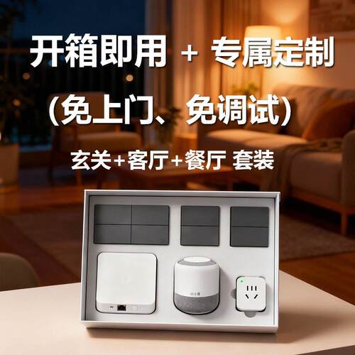 开箱即用智能家居套装定