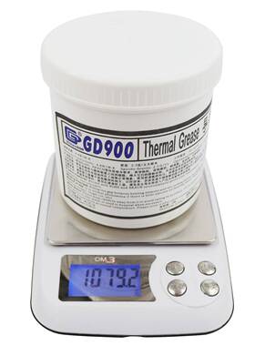 高导137G900净重1千克公斤罐桶装灰色导热硅0D脂散热硅胶膏CN大10