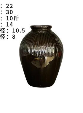 厂陶家0老斤瓷酒1坛式土陶酒坛酒罐酒壶酒81029瓶存酒酒坛子