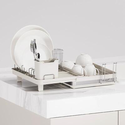 款热销100341厨房伸缩碗碟物架厨具筷碗杯刀叉水槽沥新水收纳置置