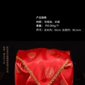 刺万福381骨灰盒包布裹布盖布棺材尘防防土绣用火化灵堂品