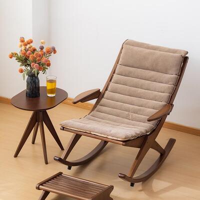 竹子躺椅午YTN-ZDTY休折叠可坐可躺摇摇阳椅台用家成人可睡椅觉懒
