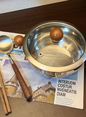 碗04盖不锈钢泡面碗带手3SWE柄可明火电磁炉加热带一人食小吃碗