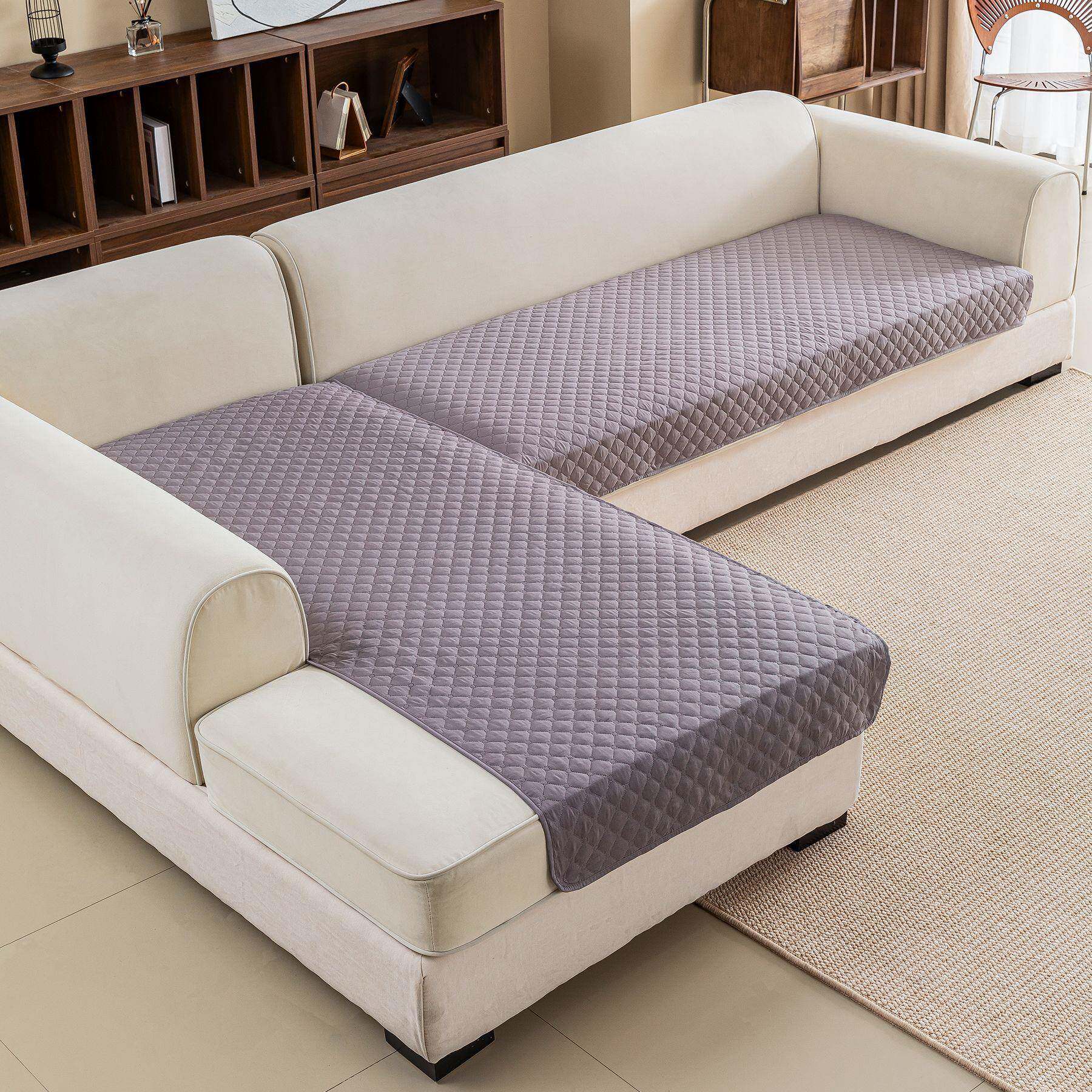 L形沙GHA发保护机垫宠垫物沙发耐磨隔脏L沙发套适用于左右形沙发