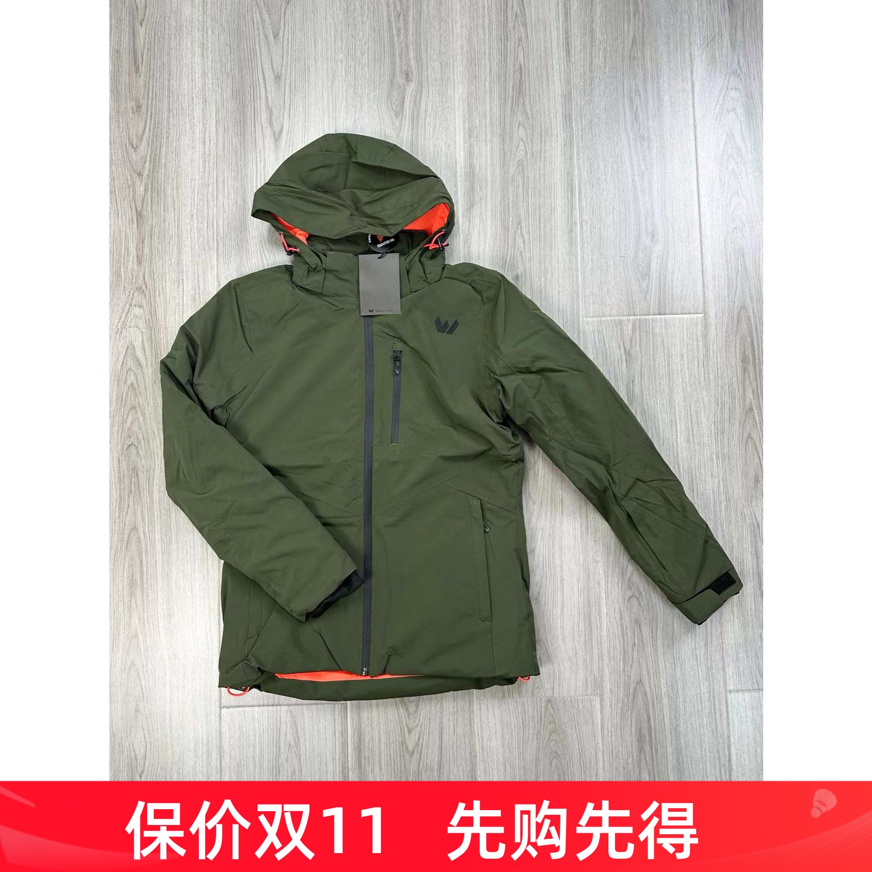 福利款-滑雪服女款小码冬季夹棉双板上衣防水防风衣防寒保暖外套