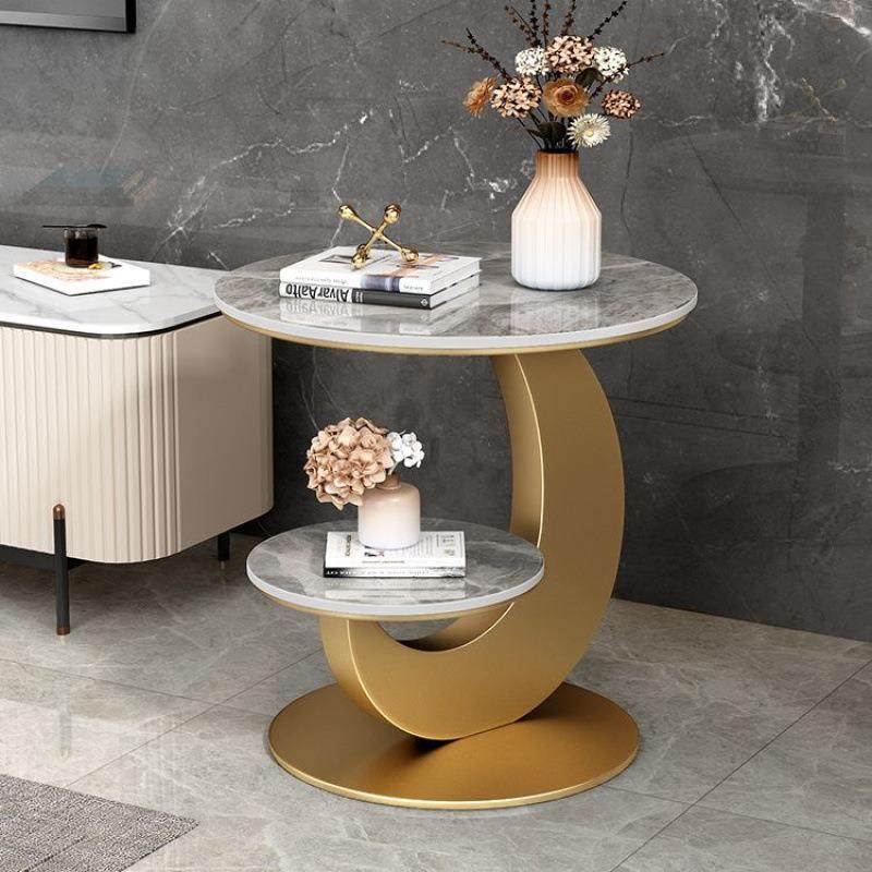 意式现代沙发边几茶几岩板双层角几简约现代客厅家具白色铁面铁,农用物资,其他肥料,淘宝优惠券,粉丝福利购,淘宝优惠卷