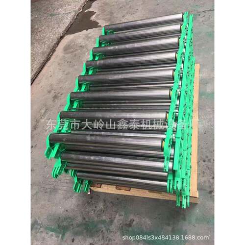 PVC输送梯塑料输送梯滚筒梯辊筒排无动力PVC滚筒排