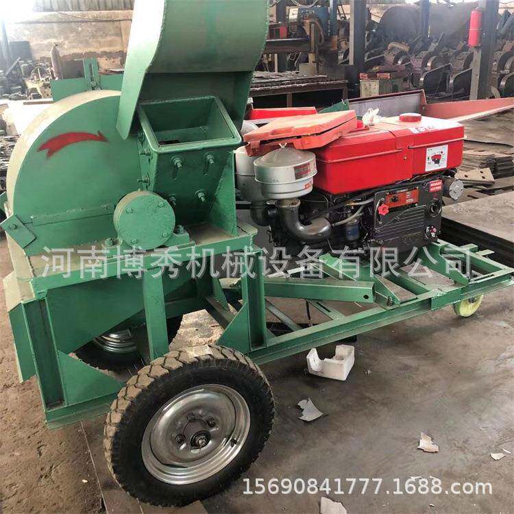 河南售木材边角料粉碎木粉机大型木屑机锯末机质优价低
