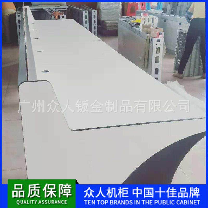 木制工作台钢琴式监控操作台监控指挥中心调度台电脑机柜指挥台