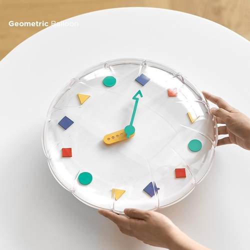 WOZOOM屋准萌系家用挂钟少女心客厅装饰钟表新款摆件时钟挂墙