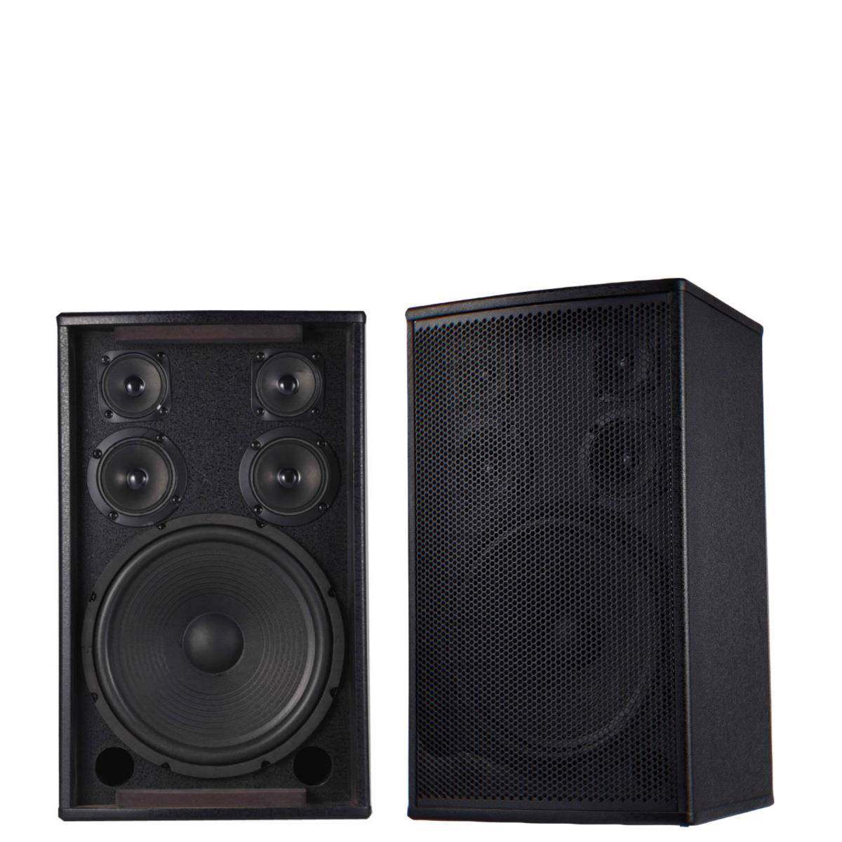 12寸专业KTV会议喷漆音箱大功率K歌家用无源重低音全频音响喇叭