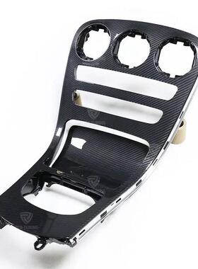 适用奔驰C级C200L260L级W205AMG款改装真碳纤维内饰仪表盘替换