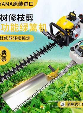 进口绿篱机园林修剪机汽油茶树修枝剪大功率雅马YAMA绿化修枝机