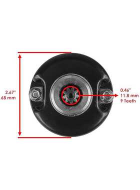 6EY-81800-00-00启动电机适用Yamaha VX VX-C Cruiser V1 EX EXR