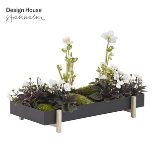瑞典Design House Stockholm金属植物托盘长方形多肉桌面盆栽花盆