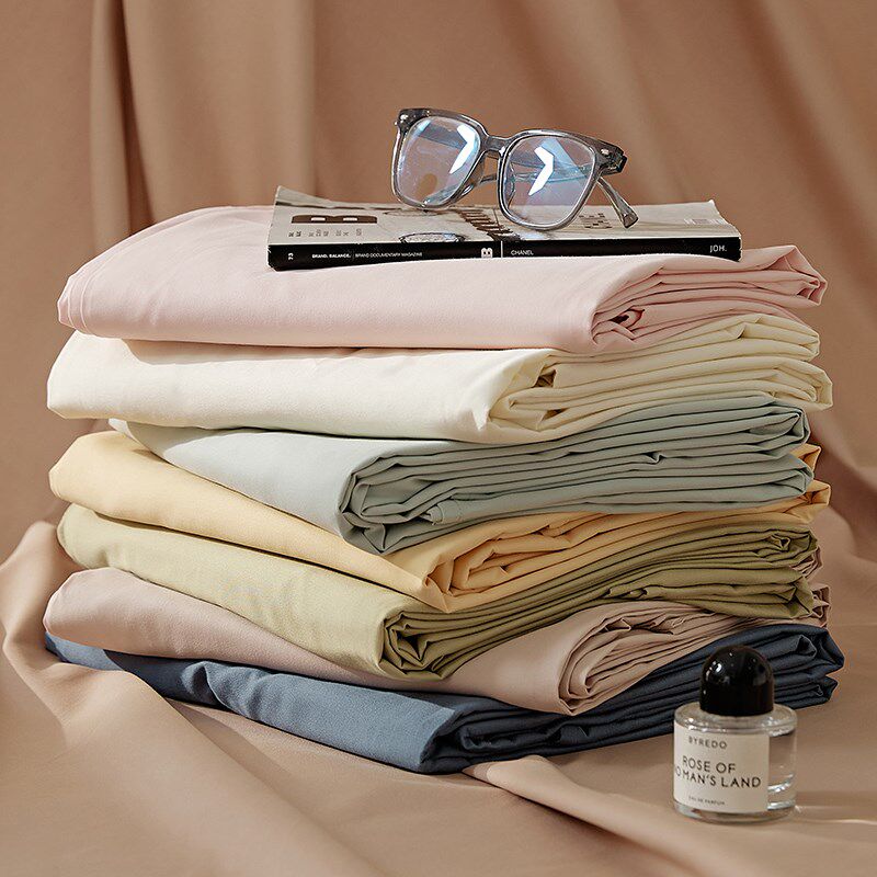 可定制床笠100S全棉磨毛秋冬季保暖家用床品被套定做尺寸床单枕套